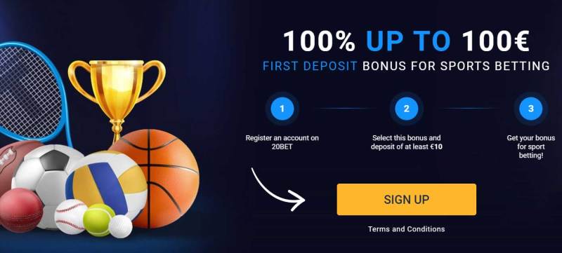 20bet Bonus