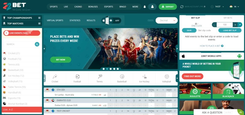 22bet: The Only Casino Site You Need For Indian Gaming Fun