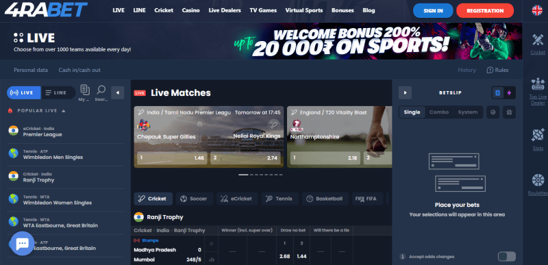 4rabet: The Online Casino Site That Offers The Best Deals For Indian Players
