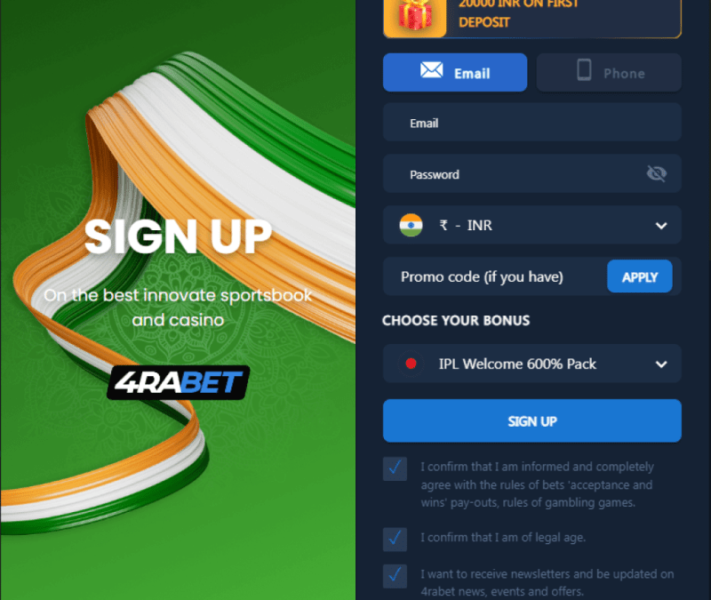 4rabet: The Top Casino Site In India For Big Wins And Exciting Gaming Action