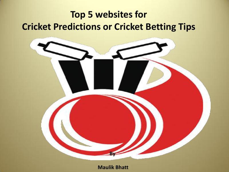 All Cricket Betting Tips