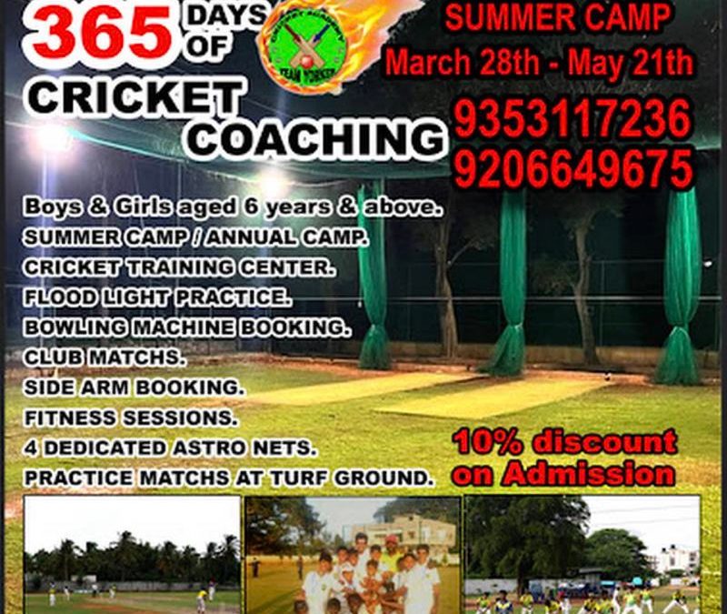 Best Cricket Academy In Bangalore
