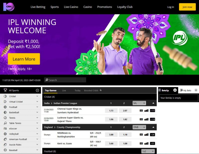 Bet On Live Sports At Betmaster India