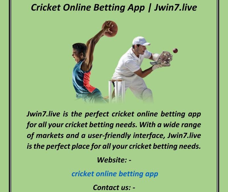 Betfair Online Cricket Market