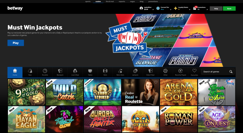 Betway Casino Online