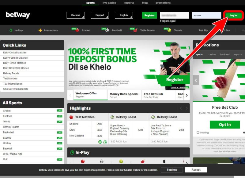 Betway India App Download