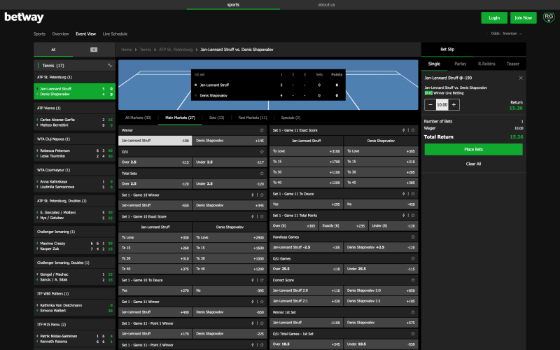 Betway Online Games