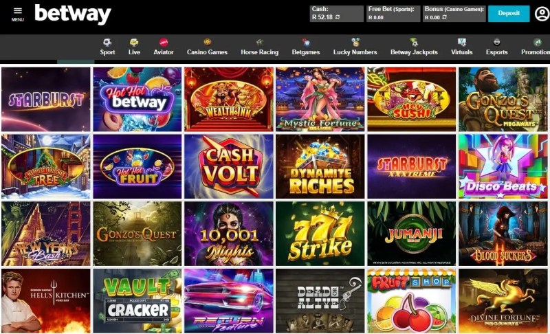 Betway Slots