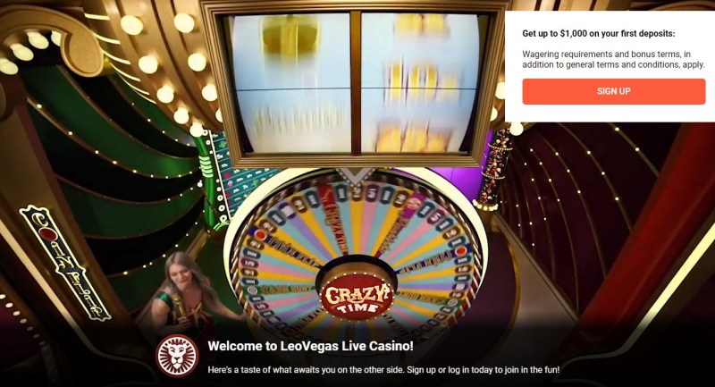 Big Win Live Casino