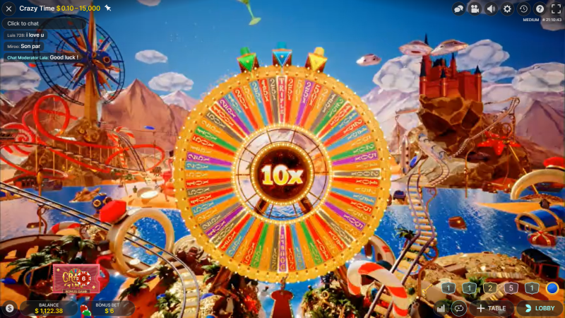 Casino Online Crazy Time