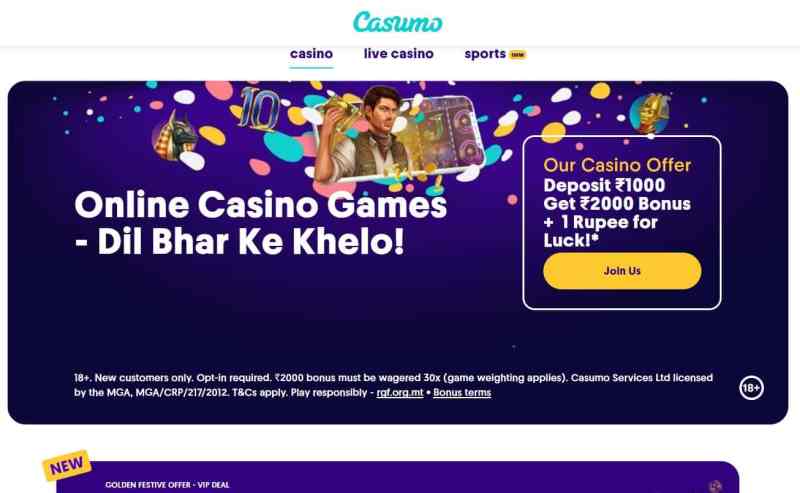 Casumo: The Best Online Casino Site For Indian Players Who Love Gaming And Betting