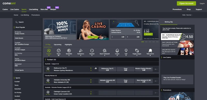 Comeon!: The Premier Online Casino Site For Indian Players Who Love Big Wins And Exciting Games