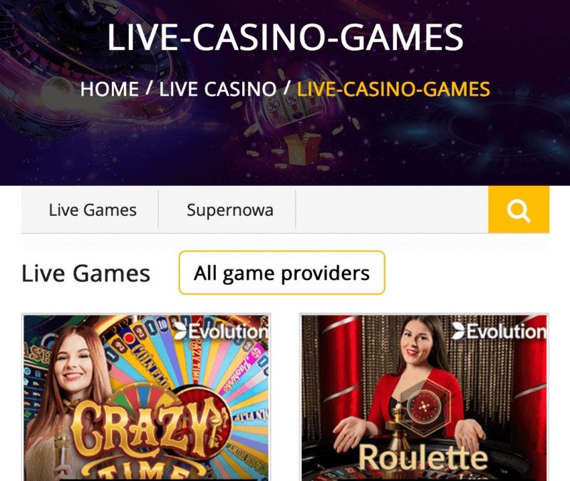 Crazy Time Casino App