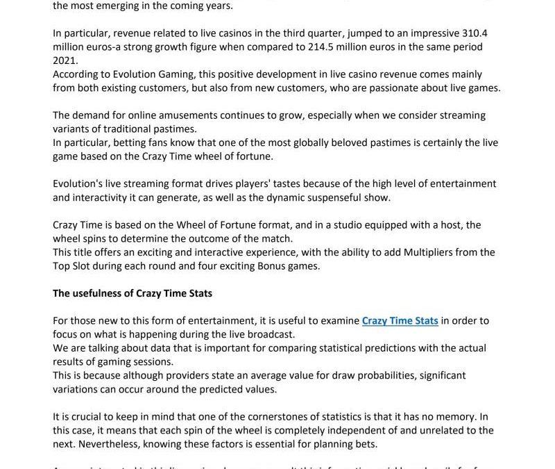 Crazy Time Live Game