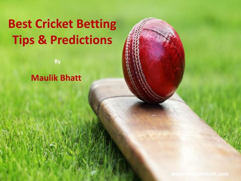 Cricket Bet Tips