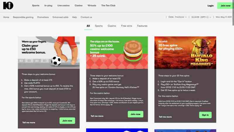 Discover A World Of Casino Fun On 10bet India