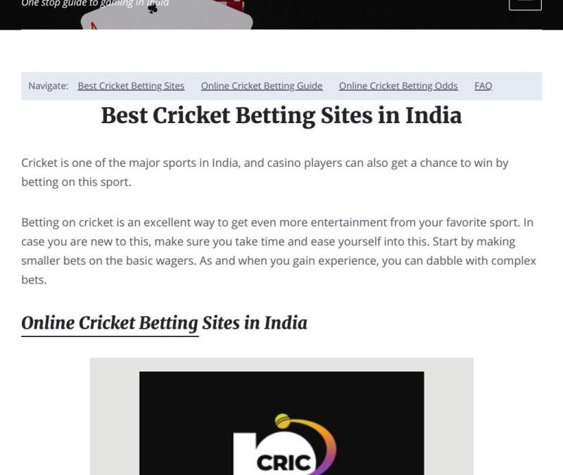 Discover The Best Casino Site In India For Big Jackpots And Huge Rewards: Comeon!