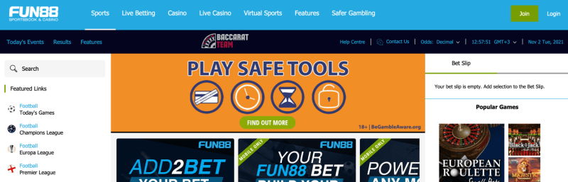 Fun88 App Registration