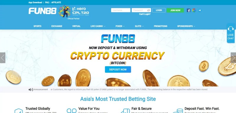 Fun88 India App Download