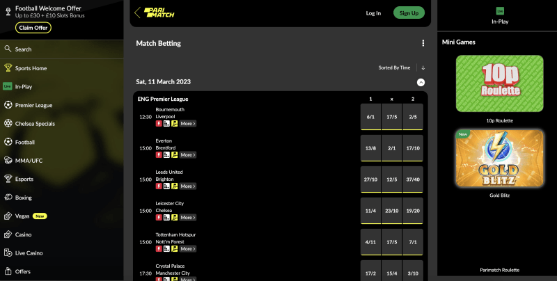 Get In On The Action At Parimatch, India’s Top Site For Casino Gaming And Sports Betting