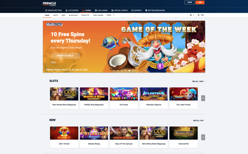 Get The Best Casino Gaming Experience At Pinnacle India