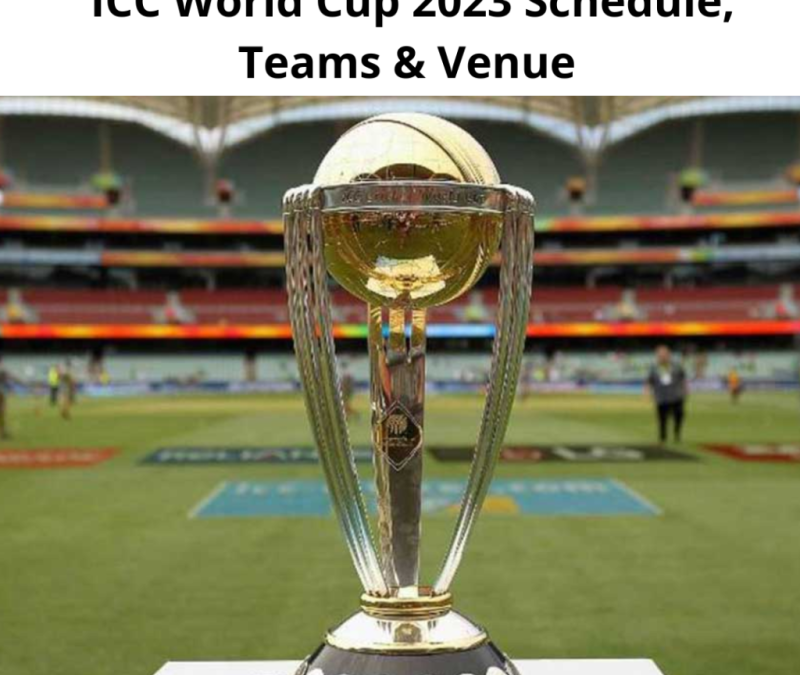 Icc Cricket World Cup 2023