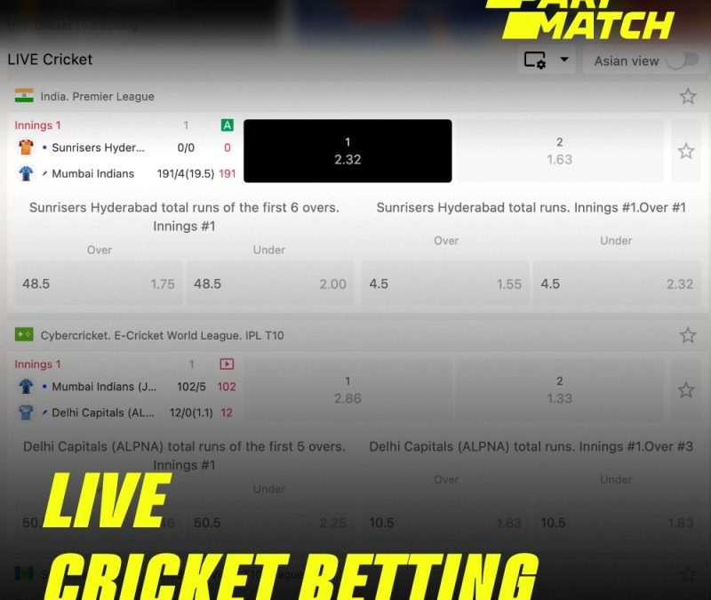 India Cricket Bet Live