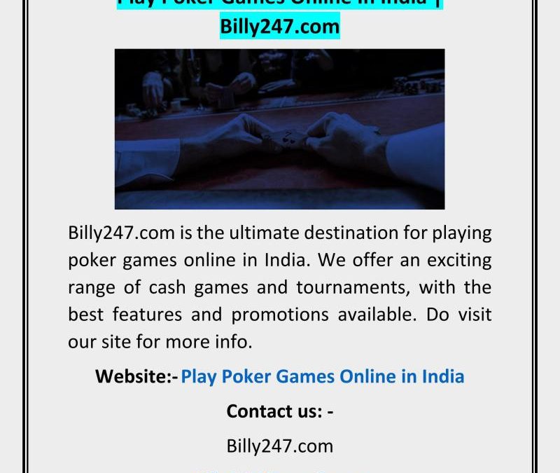 Indian Online Cash Games