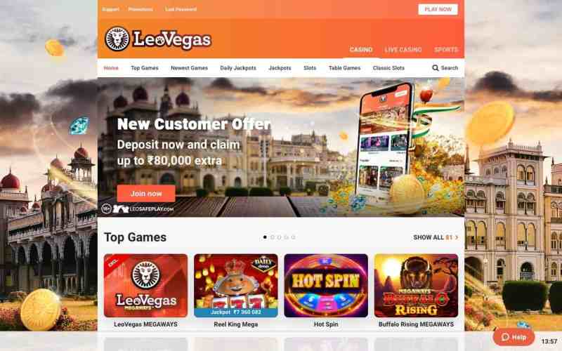 Join Leovegas Today And Enjoy Top-quality Casino Entertainment