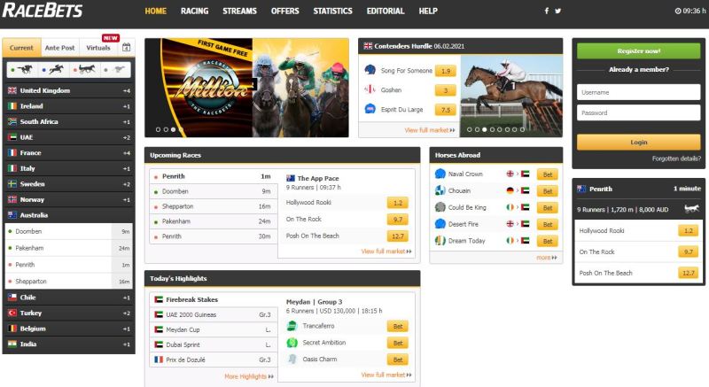 Join Racebets And Bet On Horse Racing Like Never Before!