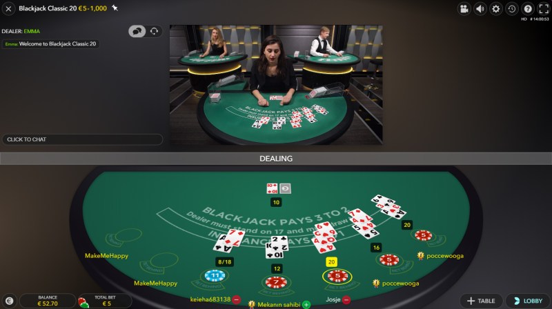 Live Blackjack Site India