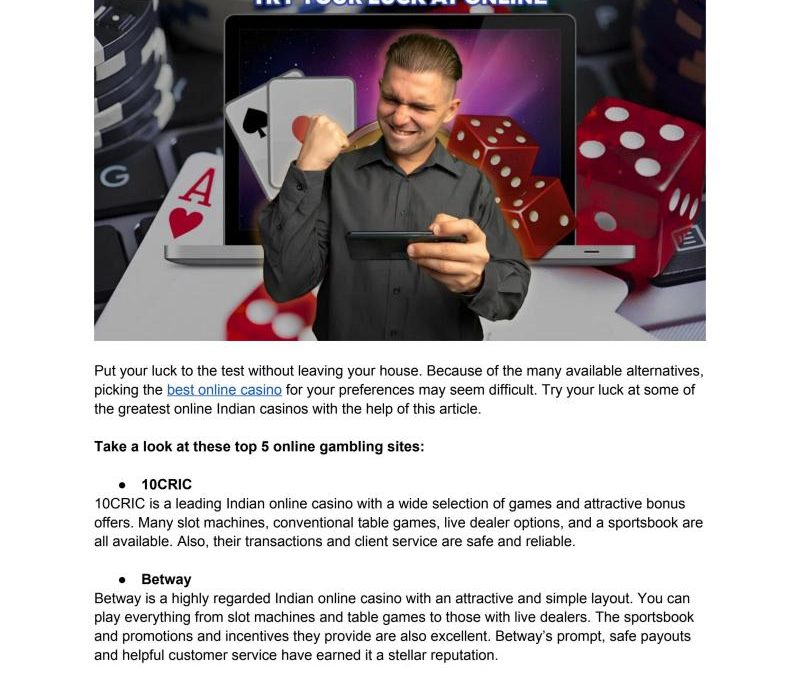 Looking For The Best Online Casino Site In India? Casumo Offers Everything You Need
