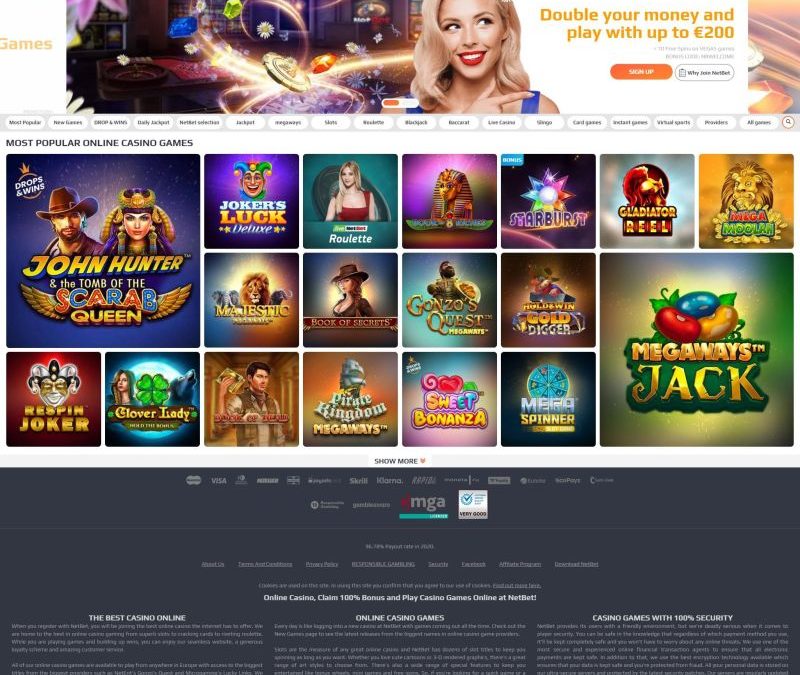 Netbet: Where You Get To Experience The Best Of Online Casino In India