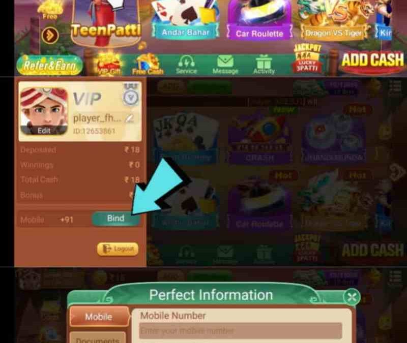Online Teen Patti Real Cash
