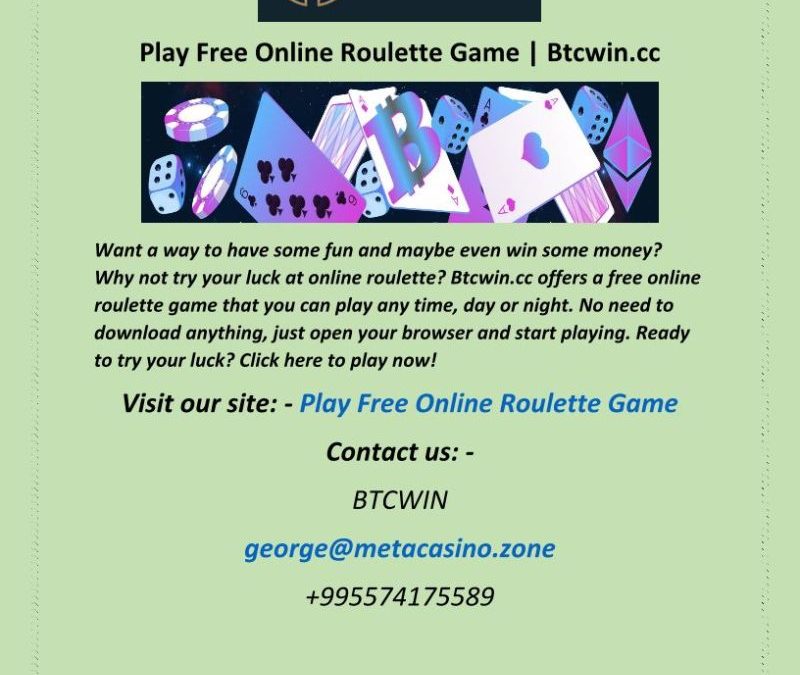 Play Roulette Free Online