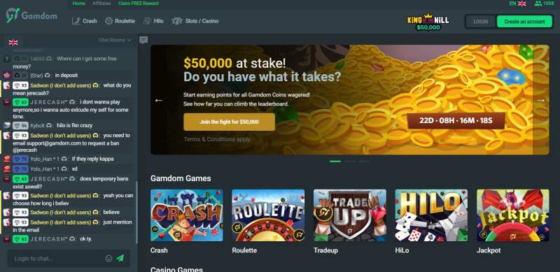 Play Your Way To Big Wins With Gamdom’s Online Casino Games