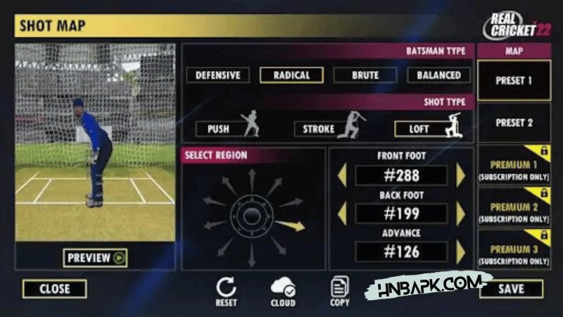 Real Cricket 22 Mod Apk Unlocked Everything