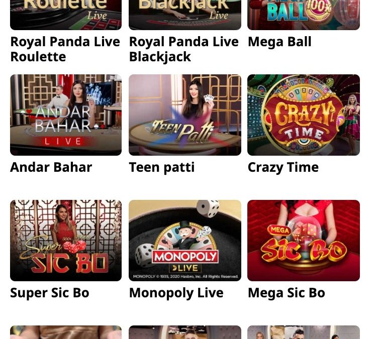 Royal Panda: Your Go-to Online Casino For Endless Entertainment