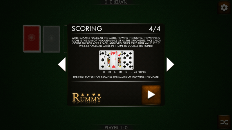 Rummy Rules