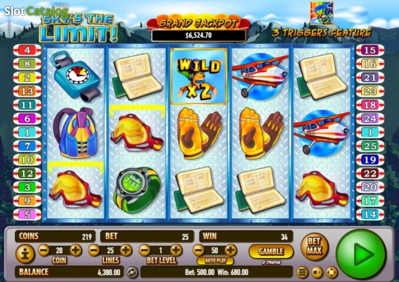 The Sky’s The Limit Slot
