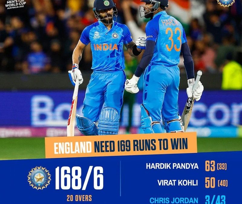 Today Cricket Match India Vs England