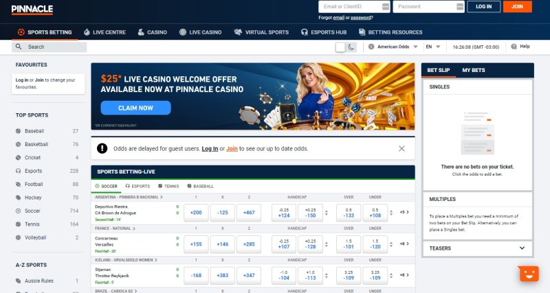 Win Big At Pinnacle’s Casino And Sportsbook