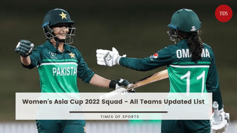 Women’s Asia Cup Cricket 2022 Schedule
