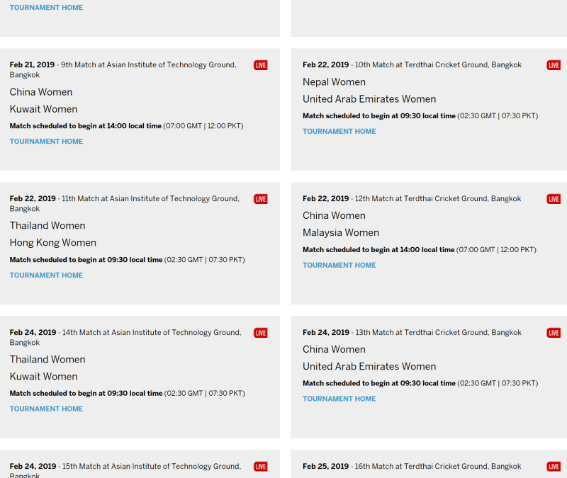 World Cup 2023 Cricket Schedule