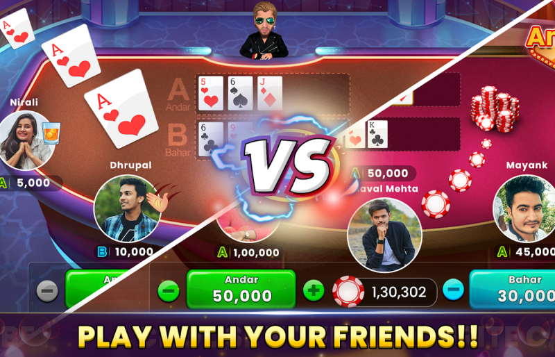 Andar Bahar Cash Game App