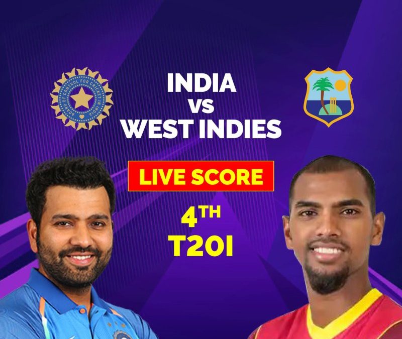 Cricket Live Score India Vs West Indies