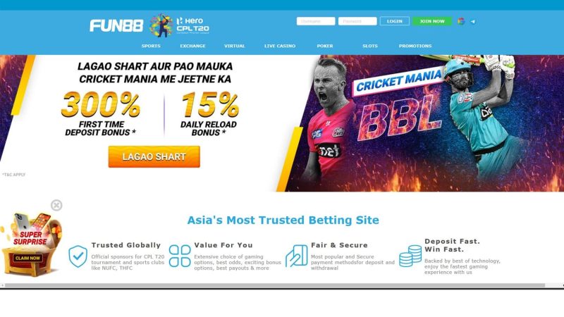 Fun88 Withdrawal Time