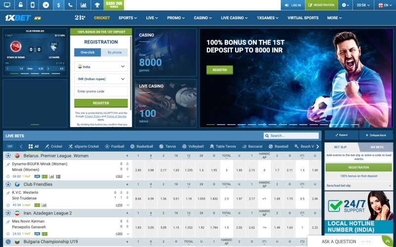 Join The Fun And Win Big At 1xbet: India’s Best Site For Online Casino And Sports Betting