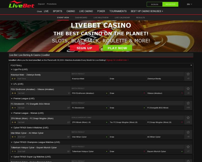 Live Bet Casino