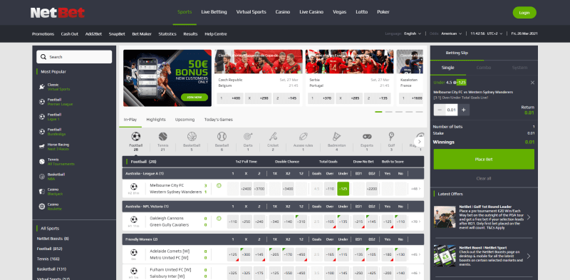Netbet: Where You Get To Play The Best Casino Games In India